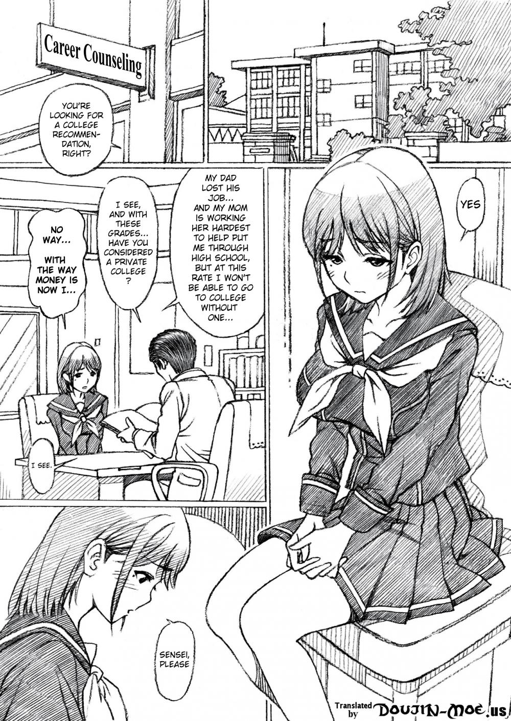 Hentai Manga Comic-A High School Teacher R*pes Nene-san from Love Plus!-Chapter 1-2